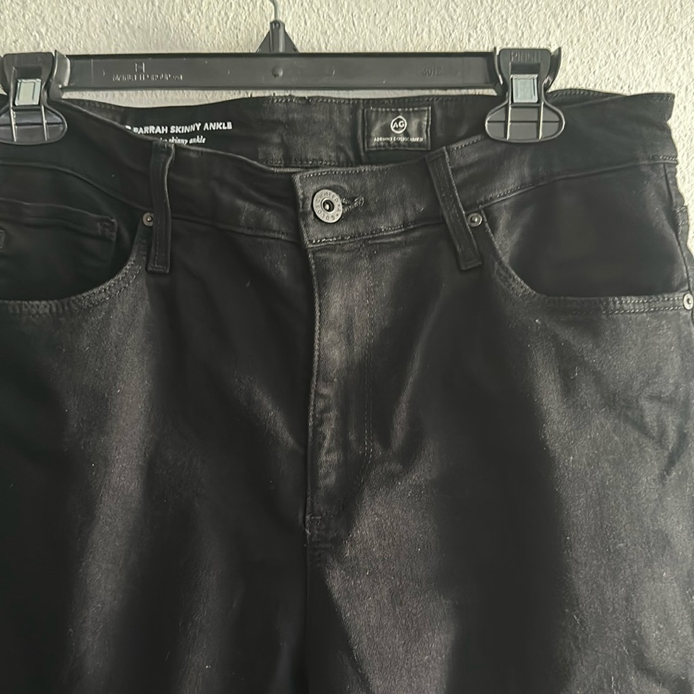 AG black skinny jeans size 31